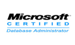 MS Certified Database Admin